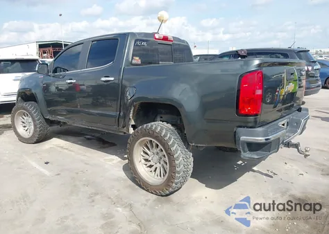 2016 Chevrolet Colorado Lt from USA, damaged, VIN 1GCPTCE19G1309642